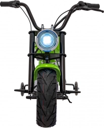 dětská elektrická motorka chopper warrior zelená
