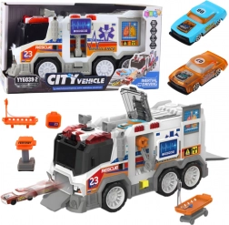 městská sanitka – hračka se světly a zvuky