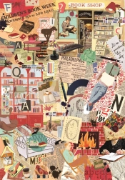 Puzzle Clementoni More is More: Knihy a Psaní 1000 dílků