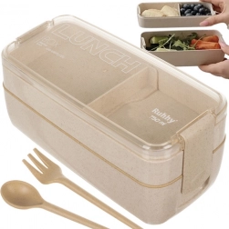 Lunchbox Ruhhy 750 ml se sadou příborů