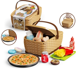 Dětský piknikový košík – pizza set