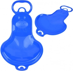 Plastový dětský sáněk na sníh s rukojetí