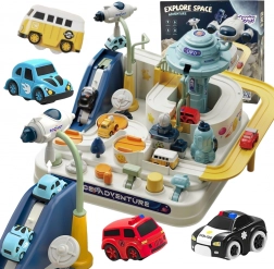 Woopie interaktivní autíčková dráha kosmické dobrodružství