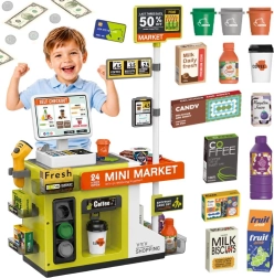 Woopie dětská samoobslužná pokladna mini market s kavárnou - 1 kus