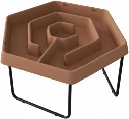 Masterkidz šestihranný stůl na vodu a písek labyrint s nastavitelnou výškou