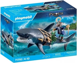 Playmobil Pirates obří žralok s pirátem