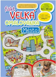 velká omalovánka město