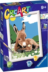 CreArt malování podle čísel – malý oslíček