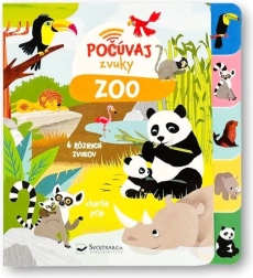 Poslouchej zvuky zoo – interaktivní knížka pro děti 1+