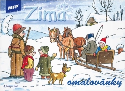 Omalovánky zima MFP A5