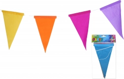 Papírová girlanda s vlaječkami