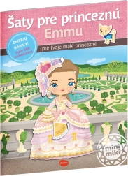 Šaty pro princeznu Emmu – kniha samolepek