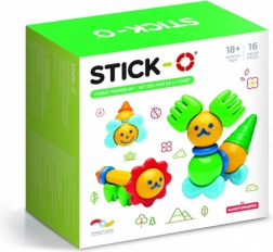 Magnetické stavebnice Stick-O Lesní přátelé, 16 dílků