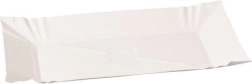 Papírové jednorázové tácky 13,5 × 20 cm (100 ks)