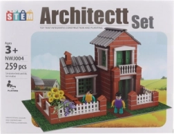 Stavebnice Domek se Zahrádkou Plast