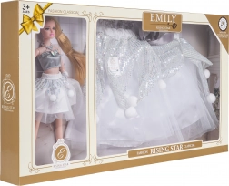 Panenka se sukní pro dítě – sladěný set pro převlékání