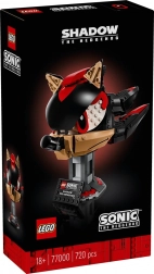 Lego socha Shadow the Hedgehog pro dospělé