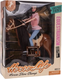 Loutka na koni s doplňky