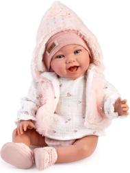 Guca Olivie – realistická zátěžová panenka miminko 42 cm s měkkým tělem