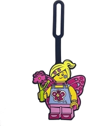 LEGO jmenovka na zavazadlo – Motýlí dívka