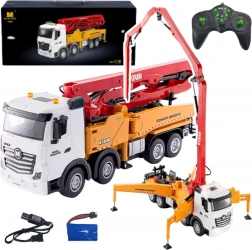 RC betonová čerpadlová míchačka HUI NA 1:18