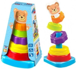 Stavebnice pyramida Medvídek pro nejmenší děti