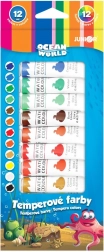 Temperové barvy Ocean World 12×12 ml