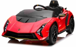 Dětské elektrické auto Lamborghini Invencible 12V červené