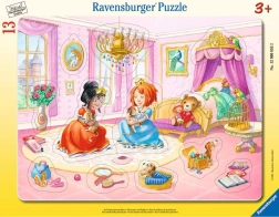 Ravensburger puzzle Princezny si hrají 13 dílků