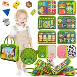 2Kids Toys senzorická busy kniha zvířátka