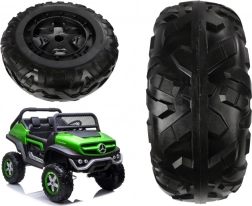 Kolo pro auto na baterie Mercedes Unimog