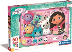 Puzzle maxi 60 dílků GABBY'S DOLLHOUSE – CLEMENTONI