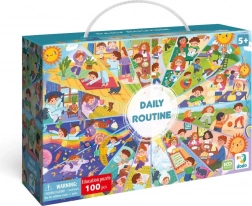 Puzzle Denní Rutina 100 dílků