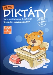 Hravé diktáty 4 – cvičebnice slovenské gramatiky pro 4. ročník