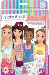 Návrhářské portfolio – retro módní sada pro děti