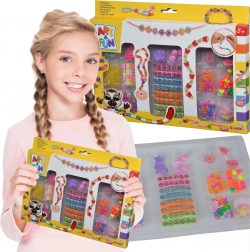 Kreativní sada na výrobu náramků s korálky a písmenky SIMBA ART&FUN