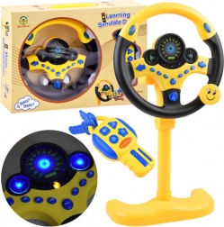 Interaktivní dětský volant na stojanu s dálkovým ovládáním a klíčky