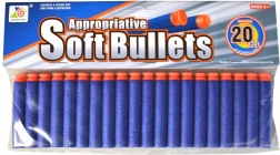 Náboje s přísavkou 20 ks pro hračky