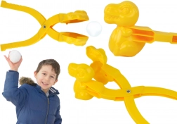 Sněžný tvořič – dinosauří výrobník sněhových koulí, žlutý