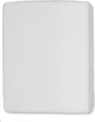 Froté prostěradlo do dětské postýlky bílé 120 × 60 cm