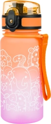 Tritanová láhev na pití gradient zvířata 350 ml