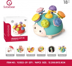 Multifunkční smyslová hračka ježek pro nejmenší