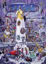 Heye puzzle Start rakety 1000 dílků