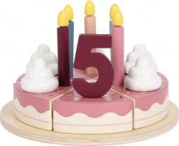 dřevěný narozeninový dort na krájení small foot Tasty