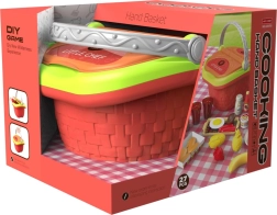 Hrací set košík s jídlem pro děti