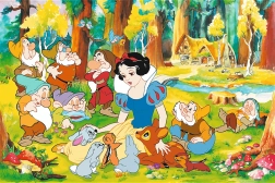 Puzzle Disney: Sněhurka a sedm trpaslíků, 600 dílků