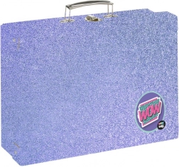 Hranatý lamino kufřík A4 OXY NEXT Shiny