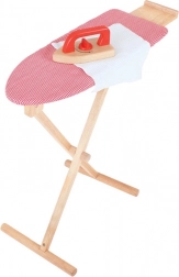 Dřevěné žehlící prkno a žehlička pro děti