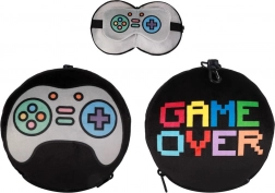 cestovní polštář s maskou let's play