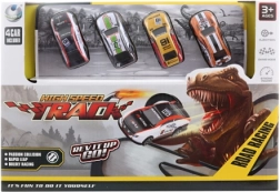 Vystřelovací dráha s dinem a autíčky